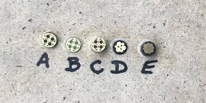 Pin mozaikowy 6 mm E