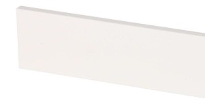 Elforyn biały płytka 120x40x10 mm, sztuka