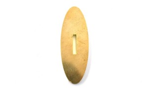Garda/jelec mosiądz 75x25x5 mm